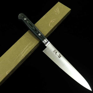 酔心 SUISIN INOX PREMIUM ペティ マイカルタ ハンドル 緑/黒 (150mm)