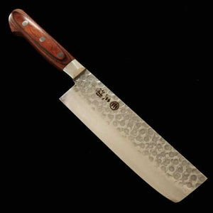 Miura MIURA Nakiri VG-10 Damasco contrachapado de caoba (165 mm)