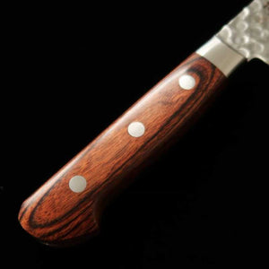 MIURA VG-10 Damas, manche en contreplaqué acajou, Nakiri (165 mm)
