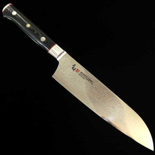  Santoku Classic Pro Damasco Zebra ZANMAI MCUSTA  (180mm)