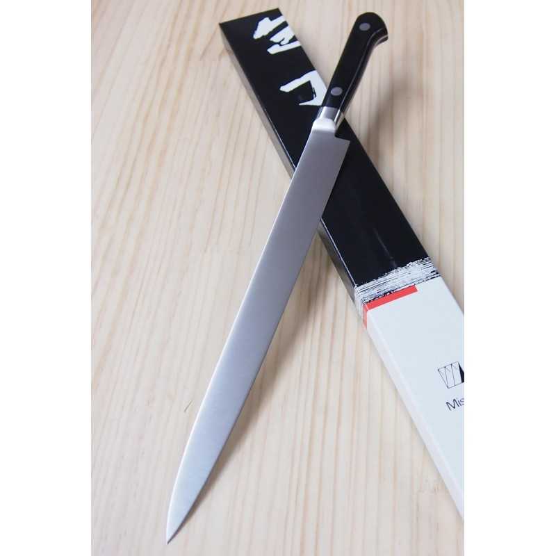 Faca para presunto Misono Molybdenum cabo preto (200/240mm)