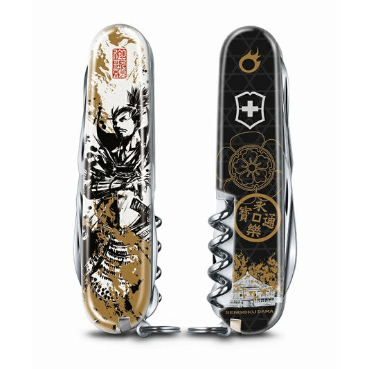 ビクトリノックスVICTORINOX 戦国墨絵クライマーマルチツール 織田信長