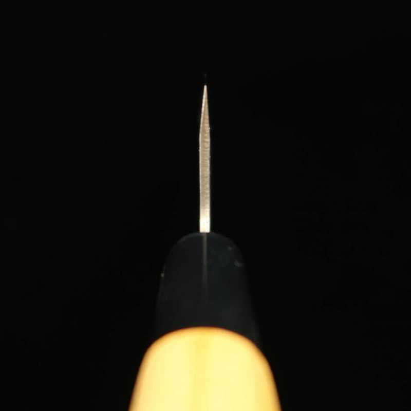 MIURA Gin3 Hoja doble filo para jurel, mango de olmo (105/120mm)