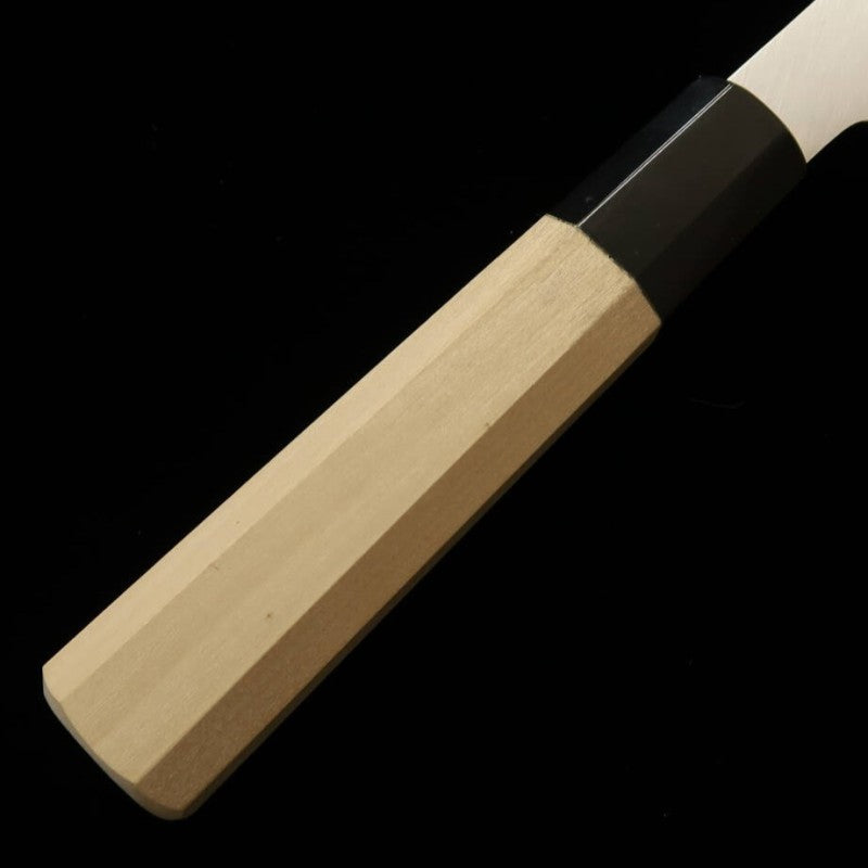 HADO Junpaku Bunka Acier Blanc No.1 Manche octogonal en bois de hô (180mm)
