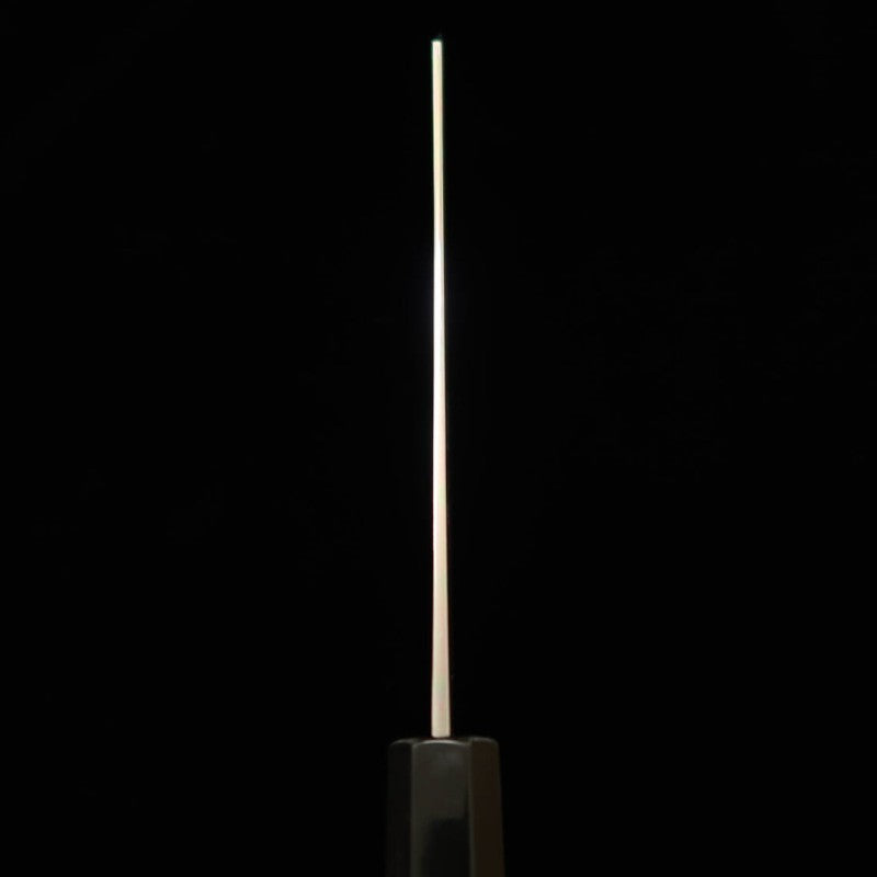 HADO Junpaku Bunka Acier Blanc No.1 Manche octogonal en bois de hô (180mm)