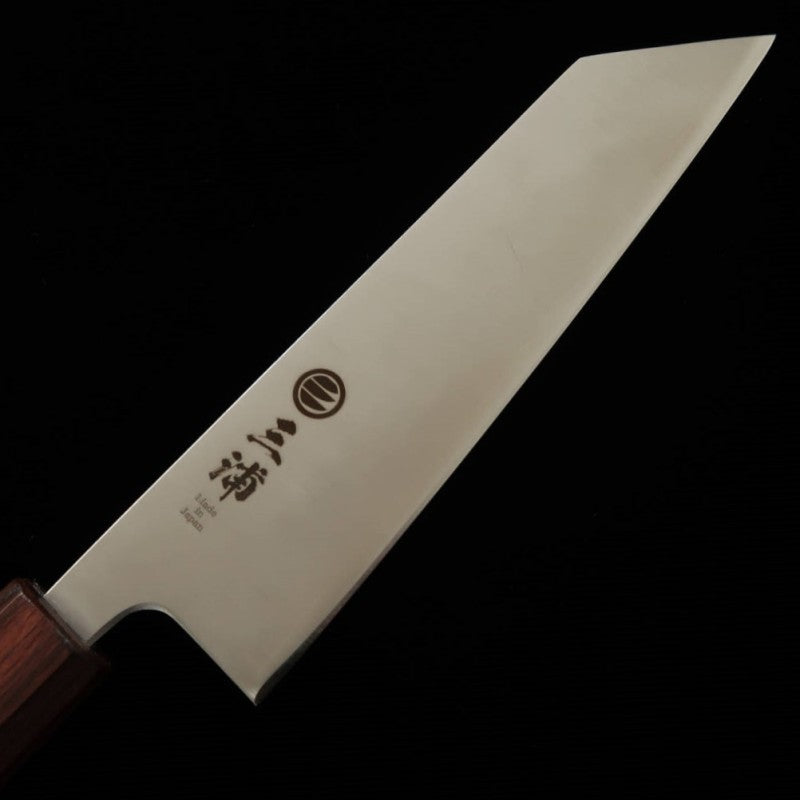 三浦 MIURA 文化 銀紙三号 紫樫八角柄  (170mm)