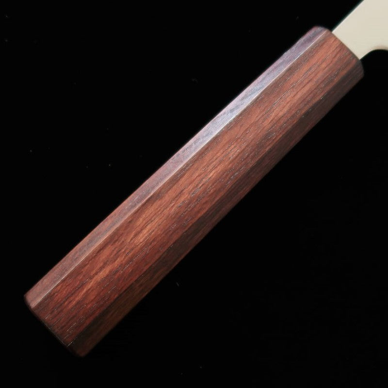 三浦 MIURA 文化 銀紙三号 紫樫八角柄  (170mm)