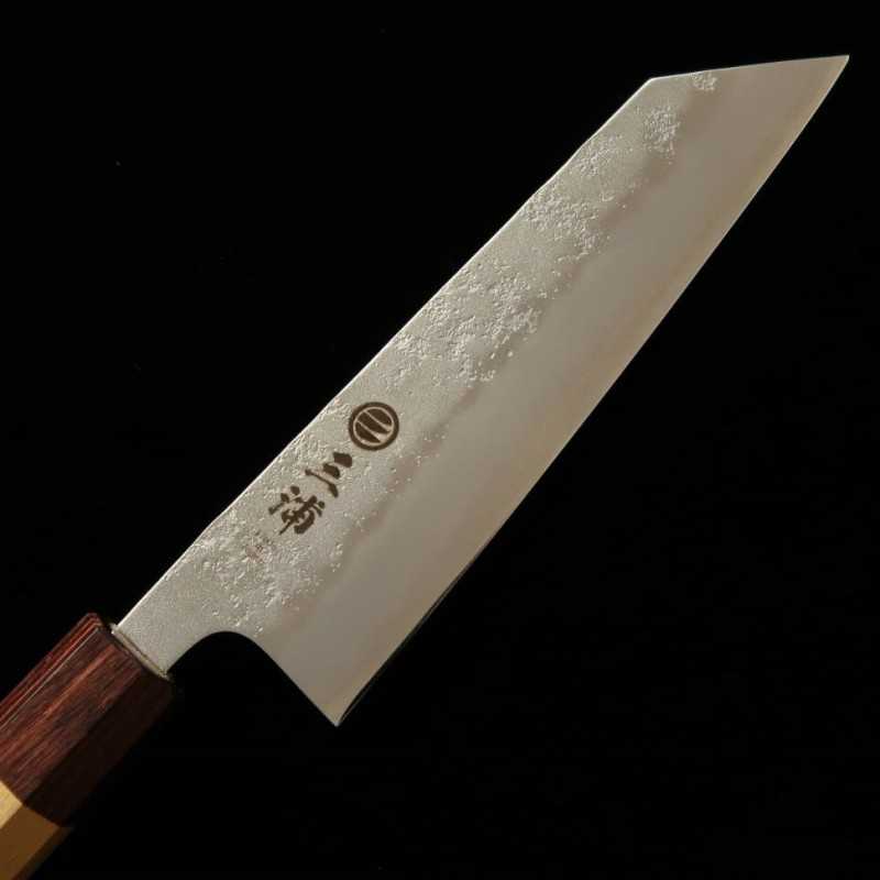 Miura MIURA Acero Gingami nº3 inoxidable Cuchillo bunka mango de zelkova (170 mm)