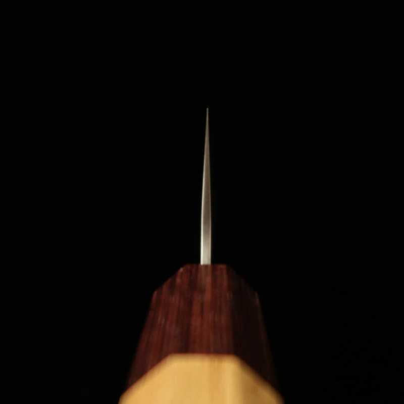 Miura MIURA Acero Gingami nº3 inoxidable Cuchillo bunka mango de zelkova (170 mm)