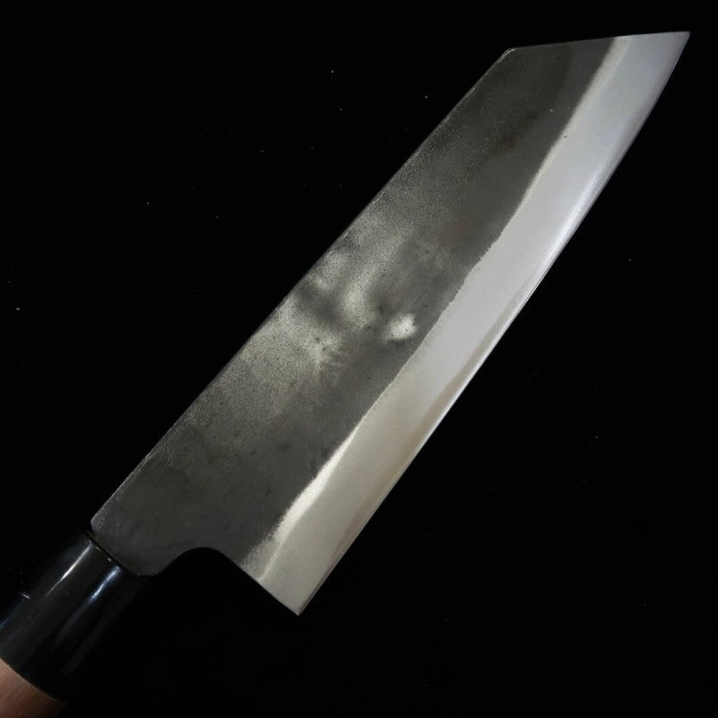 Miura bunka Shirogami #2 acabado negro, mango de nogal (190 mm)