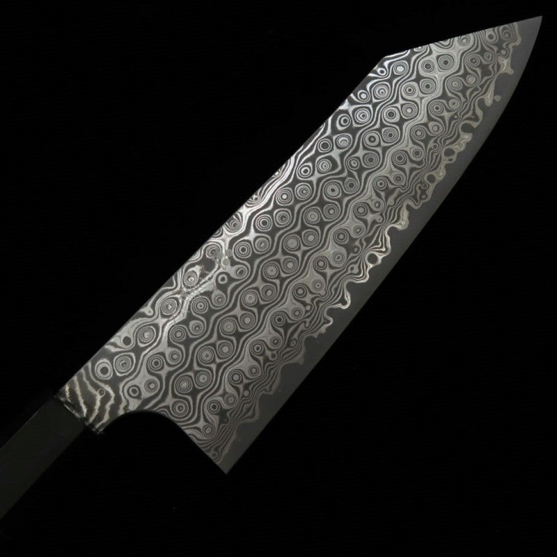  Bunka NIGARA SG2 Black Damascus Cabo em ebano (180mm)