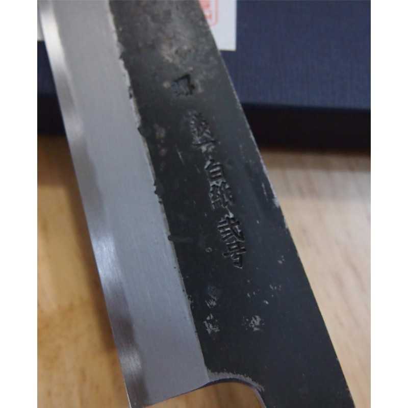 MIURA Itadaki Miura Tanaka Giichi Aço Branco nº 2 Kurouchi Gyuto (210/240mm)