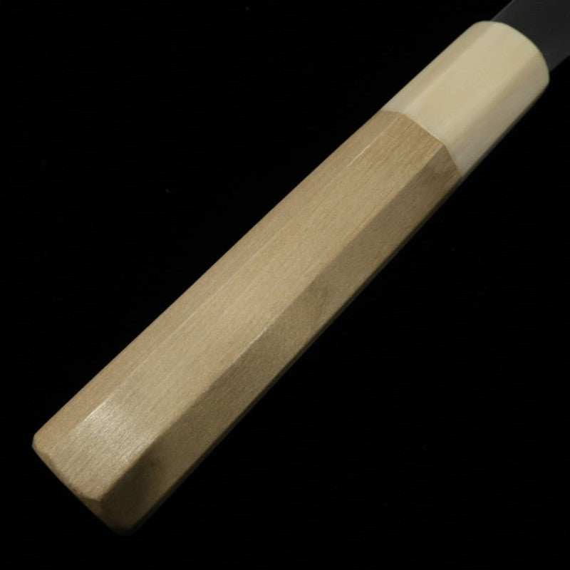 三浦頂MIURA Itadaki 田中義一 白紙二号 牛刀 Mヘアライン仕上げ 白水牛八角柄 (210/240mm)
