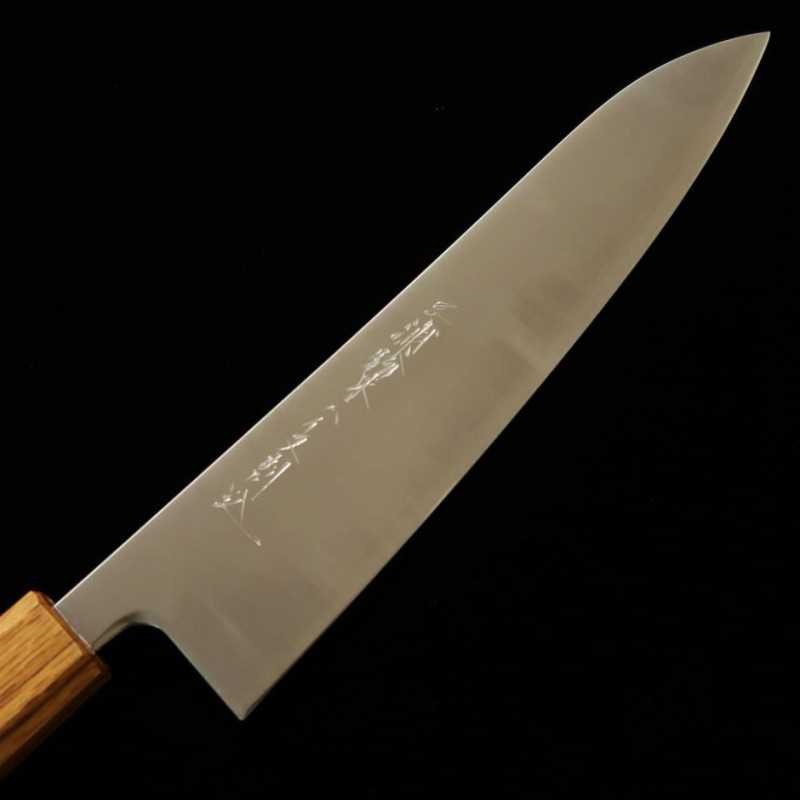 Gyuto MIURA Powdered High Speed with Oak Octagonal Handle (210/240mm)