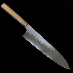 Gyuto MIZUNO TANRENJO Honyaki Aogami No. 2 mirrored finish (240mm)