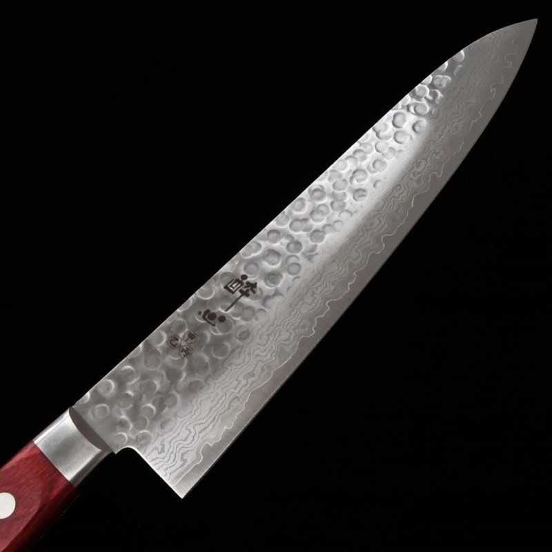 SUISIN,  Gyuto, manche couleur vin (210/240 mm)