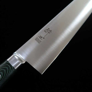 SUISIN INOX PREMIUM Gyuto manche micarta vert/noir (210/240 cm)