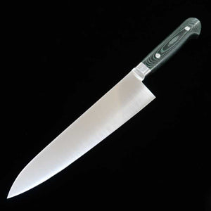 SUISIN INOX PREMIUM Gyuto manche micarta vert/noir (210/240 cm)