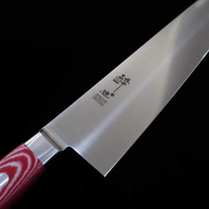 酔心 SUISIN INOX PREMIUM 牛刀 マイカルタ ハンドル 赤/白 (210/240cm)