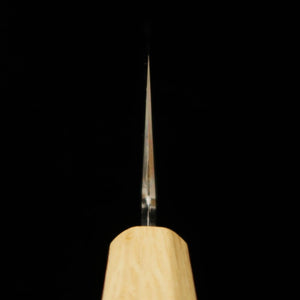 HADO Gyuto, acier bleu n°1, finition kuro-uchi, damas, manche en écorce de cerisier marbrée (210/240 mm)