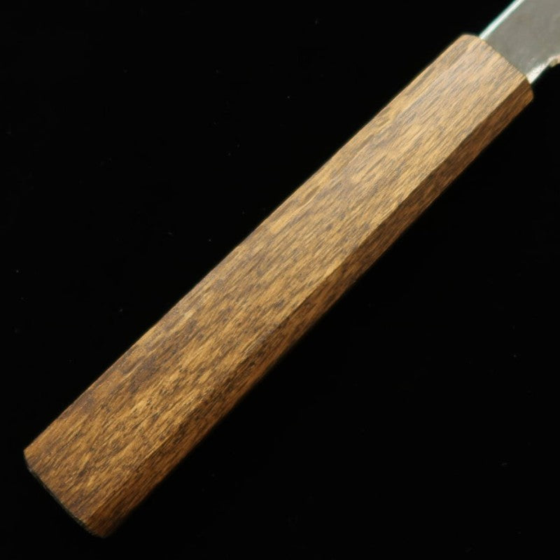 Gyuto HADO Aogami no.1 damasco acabado negro, mango octogonal de roble negro (210/240 mm)