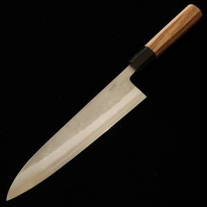 HATSUKOKORO SKD (semi-inox) Nashiji Manche en teck Gyuto (210 mm)