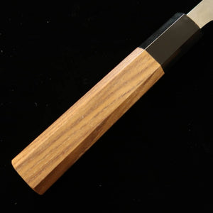 HATSUKOKORO SKD (semi-inox) Nashiji Manche en teck Gyuto (210 mm)