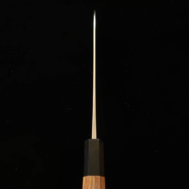 HATSUKOKORO SKD (semi-inox) Nashiji Manche en teck Gyuto (210 mm)