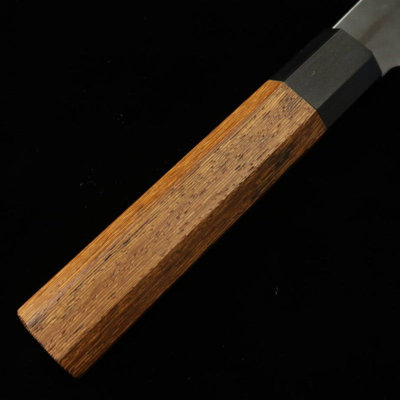 HIDARI YORIMITSU Gyuto Aogami 1 Finition brute Manche en bois de fer (210 mm)