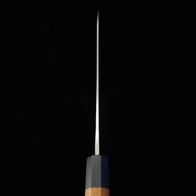 HIDARI YORIMITSU Gyuto Aogami 1 Finition brute Manche en bois de fer (210 mm)