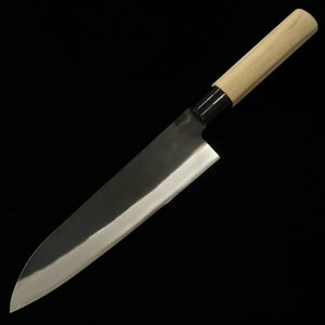Hidari Yorimitsu HIDARI YORIMITSU gyuto acero SK acabado negro, mango de magnolia (210 mm)
