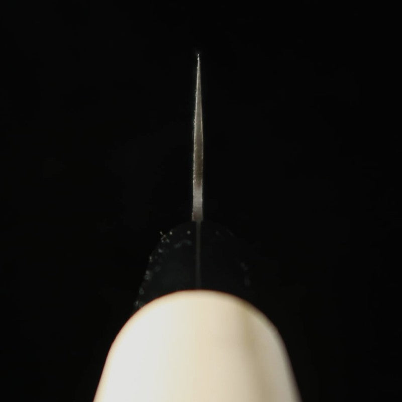 Hidari Yorimitsu HIDARI YORIMITSU gyuto acero SK acabado negro, mango de magnolia (210 mm)