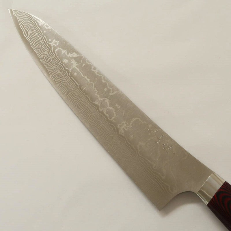 Yuta Katayama Gyuto "Akatsuki" SG2 Damascus Micarta (210/240mm) 