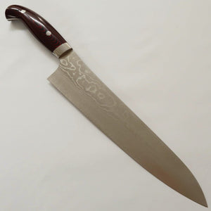 Yuta Katayama Gyuto "Akatsuki" SG2 Damascus Micarta (210/240mm) 