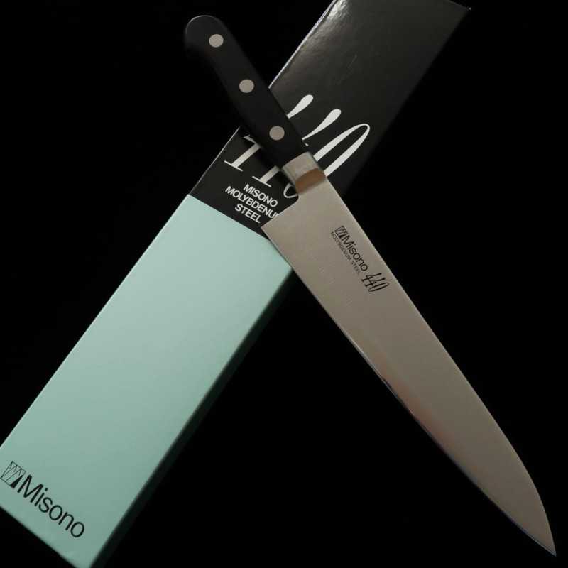MISONO Misono Gyuto laminado negro 440 (180-300 mm)