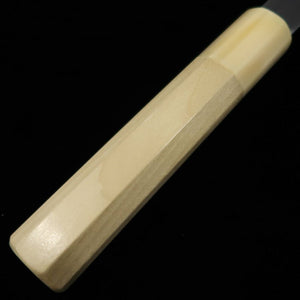 MIURA Itadaki Tanaka Giichi Aogami n°2 Gyuto, finition shinogi, manche octogonal en buffle blanc (210/240mm)