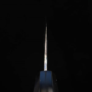 MIURA Gyuto Itadaki Shirogami No.2 Shinogi Finish Ebony Handle (240mm)