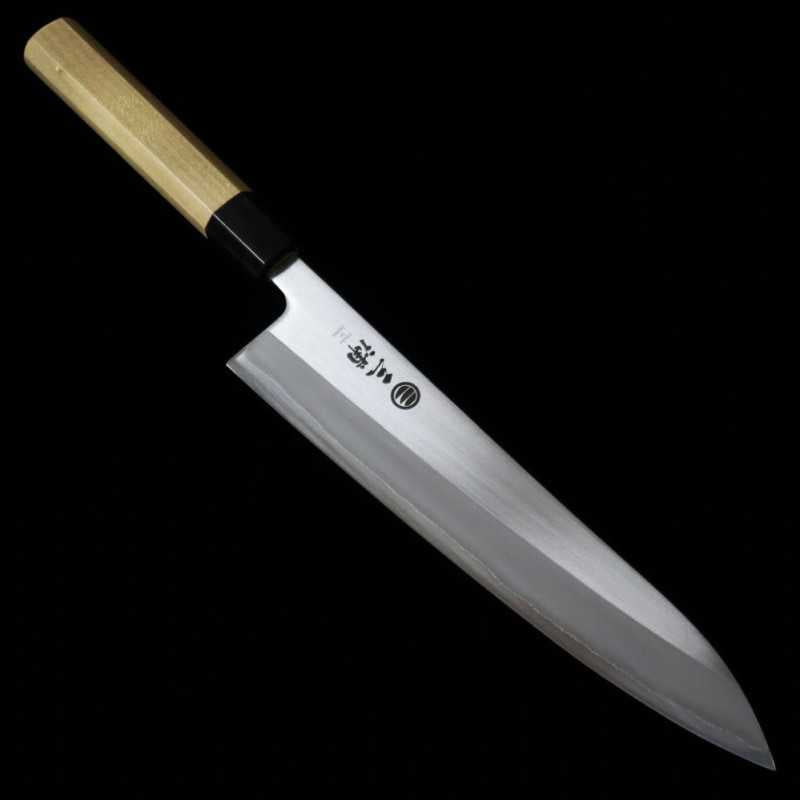 Gyuto MIURA Shirogami No. 1  cabo octogonal em magnólia (210/240mm)