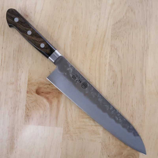 Gyuto MIURA Inox Ginsan Cabo de Madeira Marrom Escuro (210/240mm)