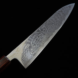 Miura Gyuto AUS10 Uzuha Nickel Damascus Keyaki Handle (210mm) 