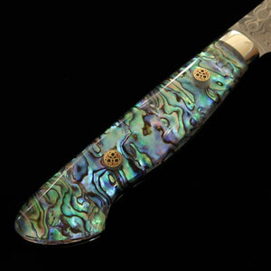 Gyuto NIGARA SG2 black damasco Cabo Customizado (240mm)