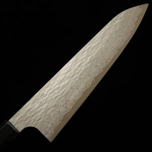 Gyuto NIGARA VG XEOS Inox damasco martelado com cabo de ébano (210/240mm)