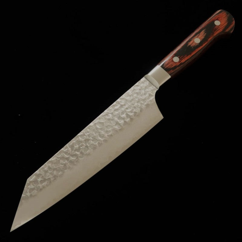 Gyuto Kiritsuke Sakai Takayuki VG-10 Damasco acabamento martelado 33 camadas (190mm)