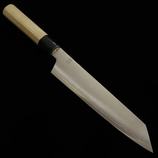 Gyuto SAKAI KIKUMORI Kikuzuki Series, Ginsan Steel, Magnolia, Octagonal Handle (210mm) 