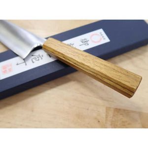 Gyuto MIURA Powdered High Speed Steel Kiritsuke with Oak Octagonal Handle (210/240mm)