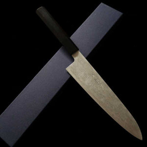 Gyuto MIURA Obidama VG10 Damasco com cabo em ébano (210/240mm)