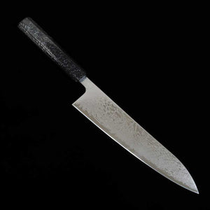 Miura MIURA Uzunami Gyuto SLD inox, manche octogonal en chêne laqué (210/240 mm)