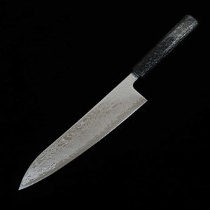 Miura MIURA Uzunami Gyuto SLD inox, manche octogonal en chêne laqué (210/240 mm)