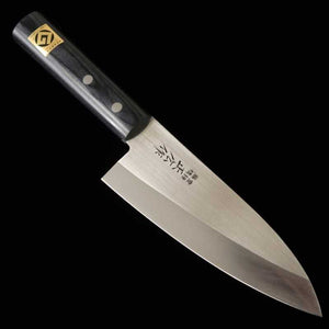正広 MASAHIRO ステンレス 黒合板 出刃 (150-210mm)