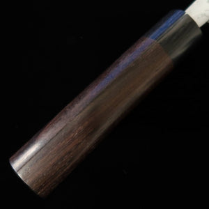 Cuchillo deba MIURA, acero Aogami nº2, damasco, mango de palisandro rayado (150-180 mm)